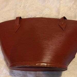 Louis Vuitton Brown Epi St. Jacques Leather Bag